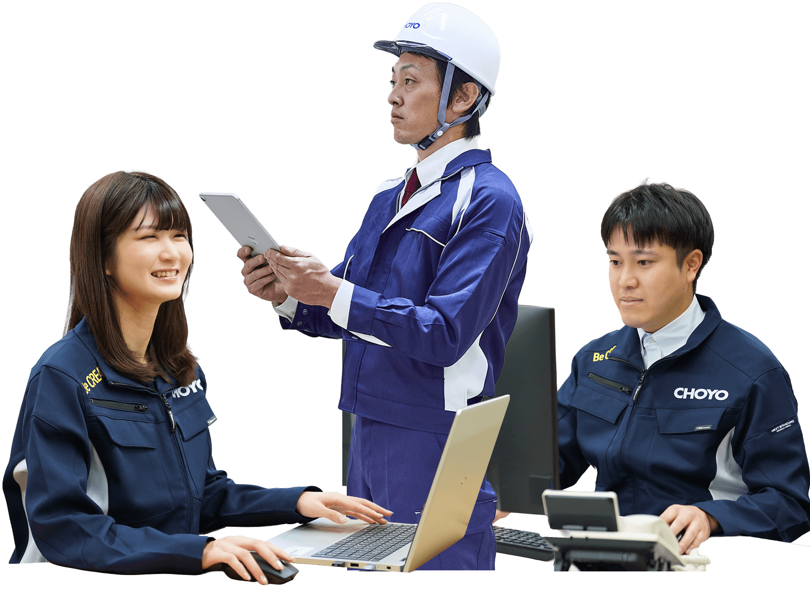 朝陽電気で働くスタッフの様子