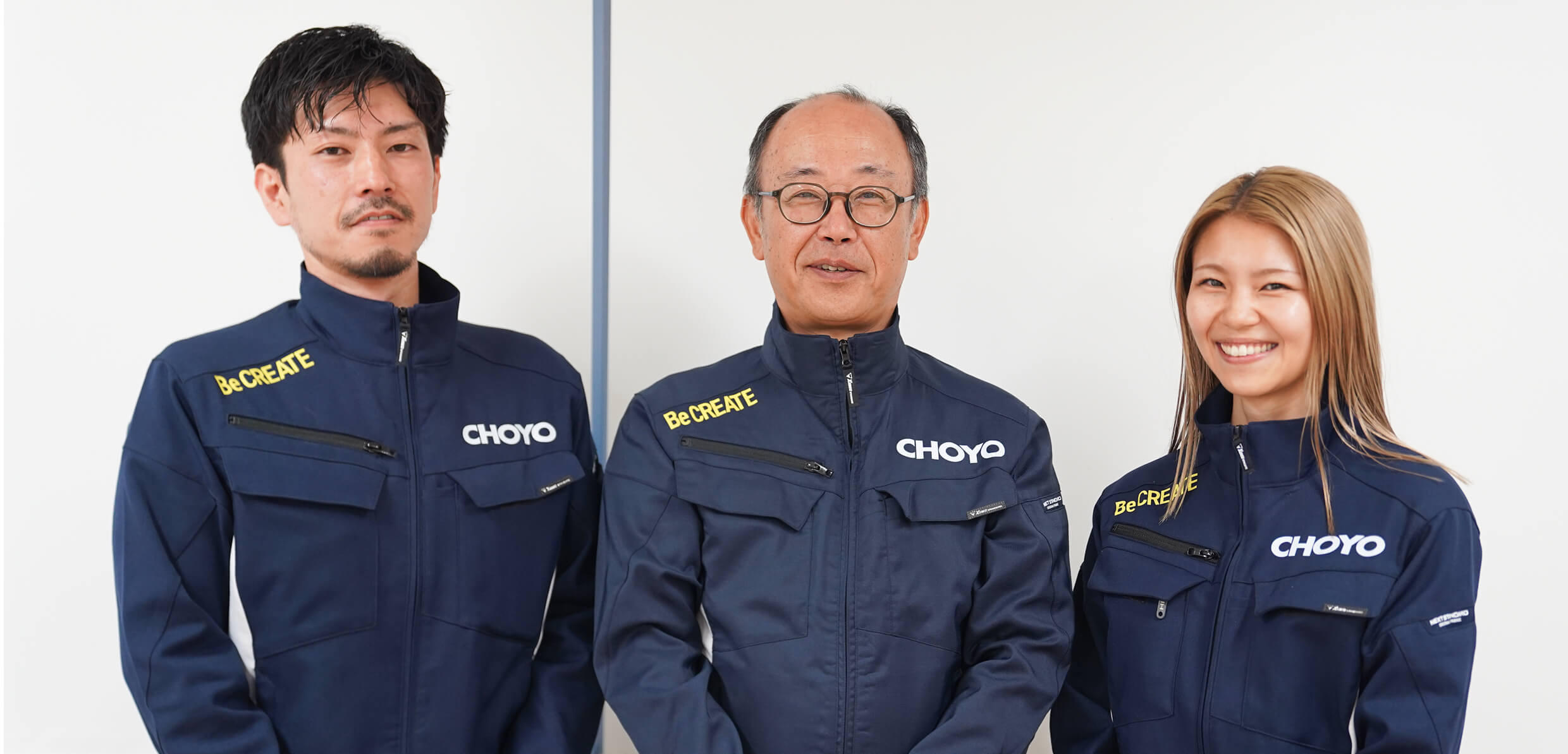 Nさん、Yさん、Mさんの集合写真