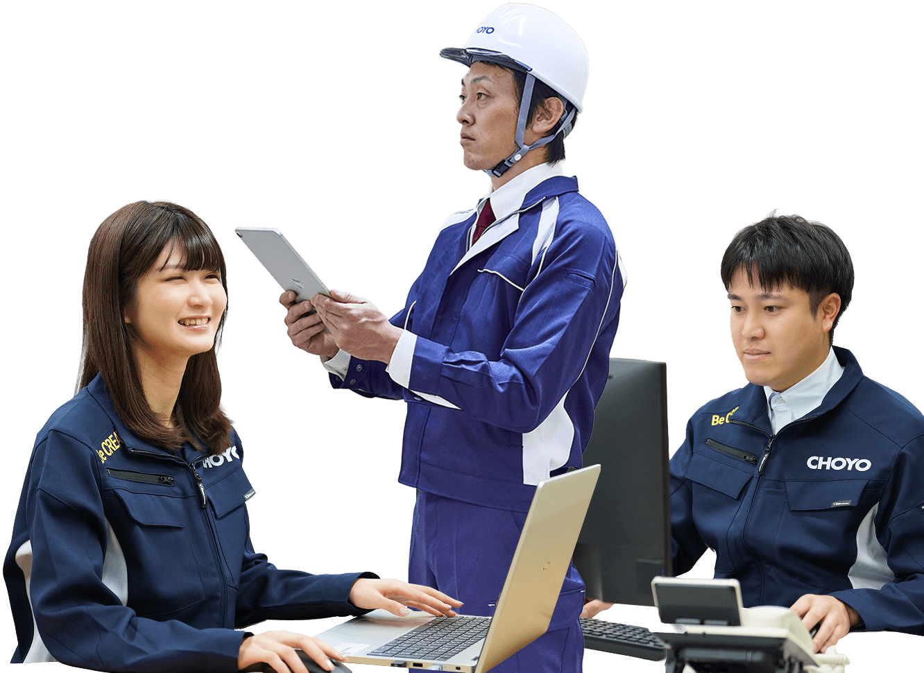 朝陽電気で働くスタッフの様子