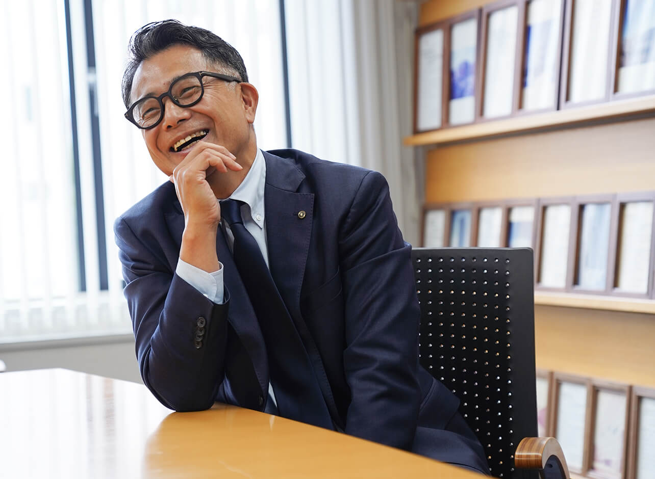 笑顔の北詰 雅亮