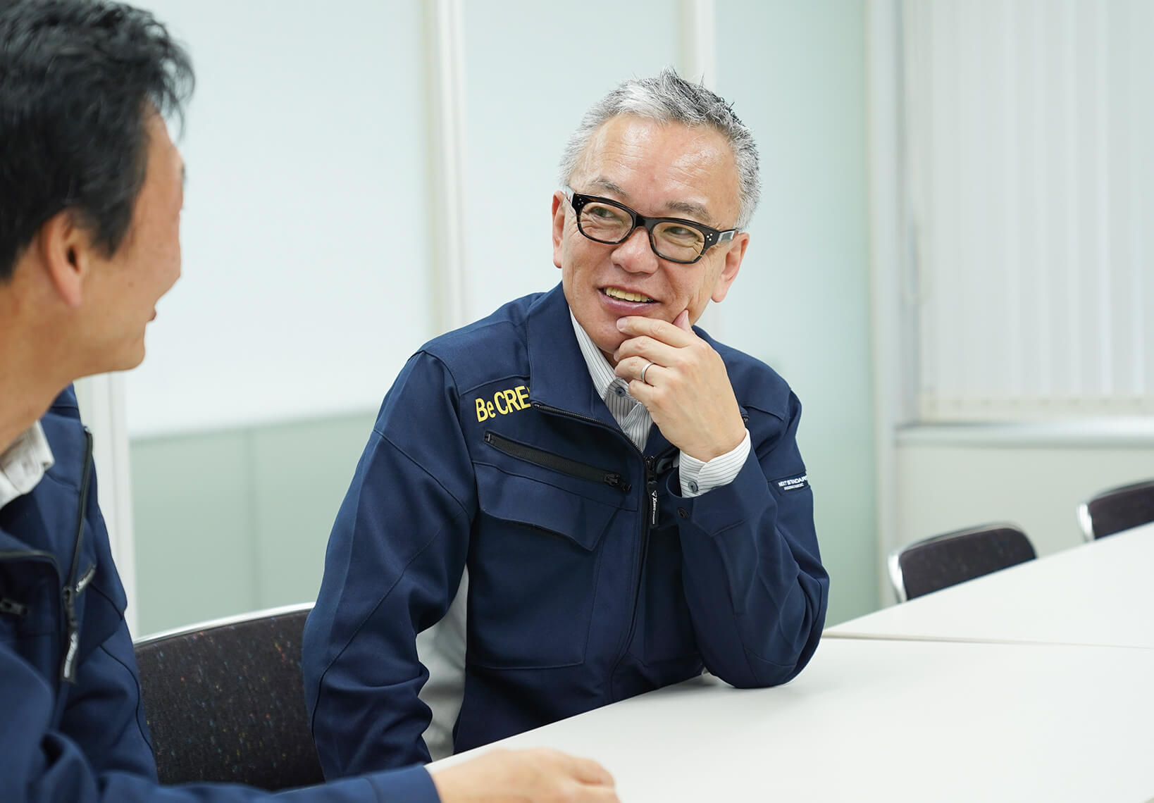 対談するSさんとUさん